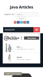 Mobile Screenshot of javarticles.com