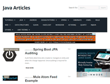 Tablet Screenshot of javarticles.com